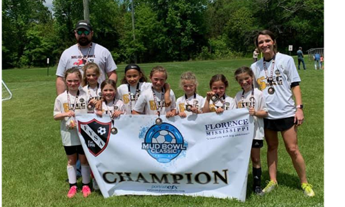 2021 FYSA Mud Bowl U8G Champions - NWRAA Angels